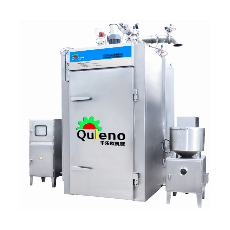 full automatic meat smoking and cooking machine / smoked meat house machine / smokehouse smoke oven