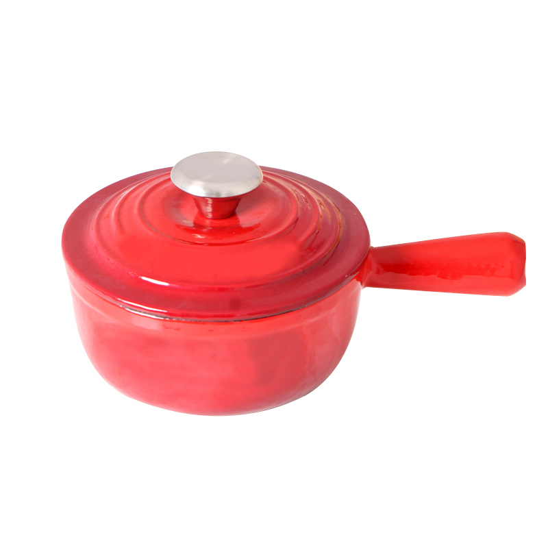 High definition Mincer - cast iron pot enamel pots cast iron milk pot – Quleno