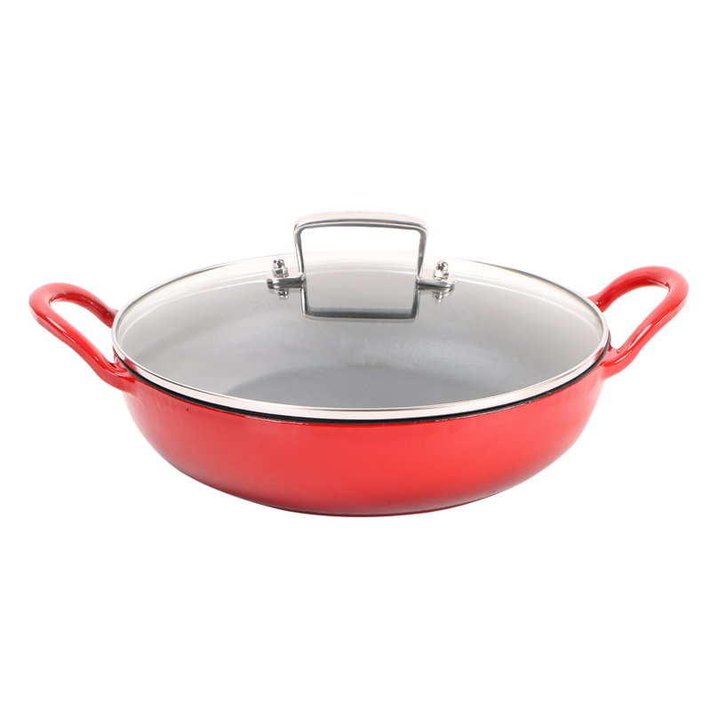 China Gold Supplier for Production Of Sausage Meat - cast iron cookware stewpan – Quleno