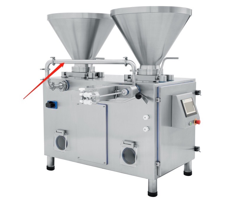 Manufacturer of  White Enamel Cast Iron Dutch Oven - automatic sausage filler – Quleno