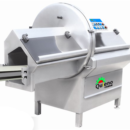 Professional China  Production Of Sausage - Frozen meat cheese bacon slicer machine – Quleno