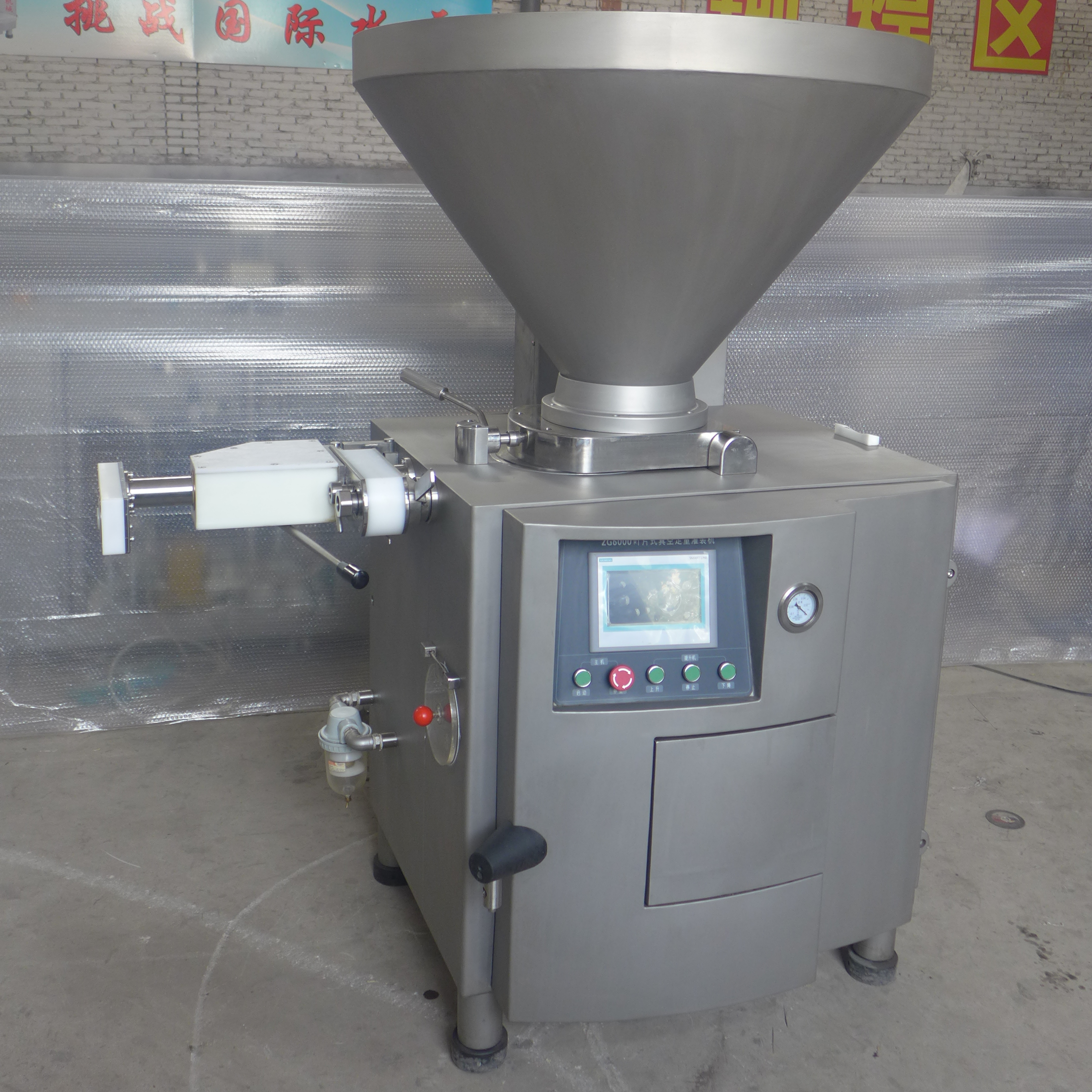 Factory making Chinese Style Sausage Production Line - sausage vacuum filler part – Quleno
