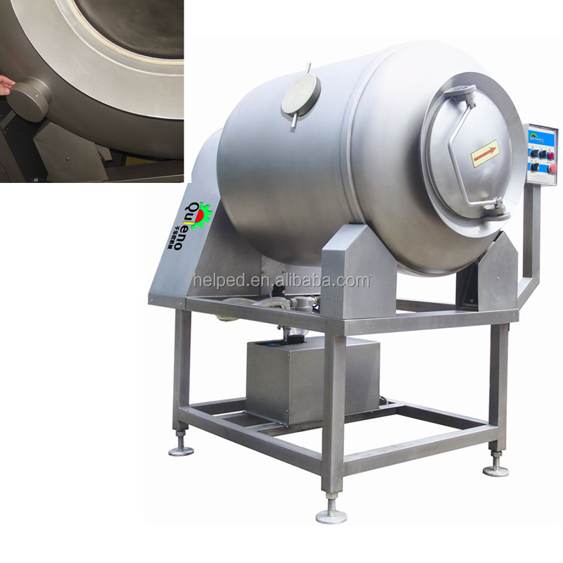 Factory Price For Vacuum Emulsifying Mixer Machine - Processing chicken Automatic vacuum tumbler machine – Quleno