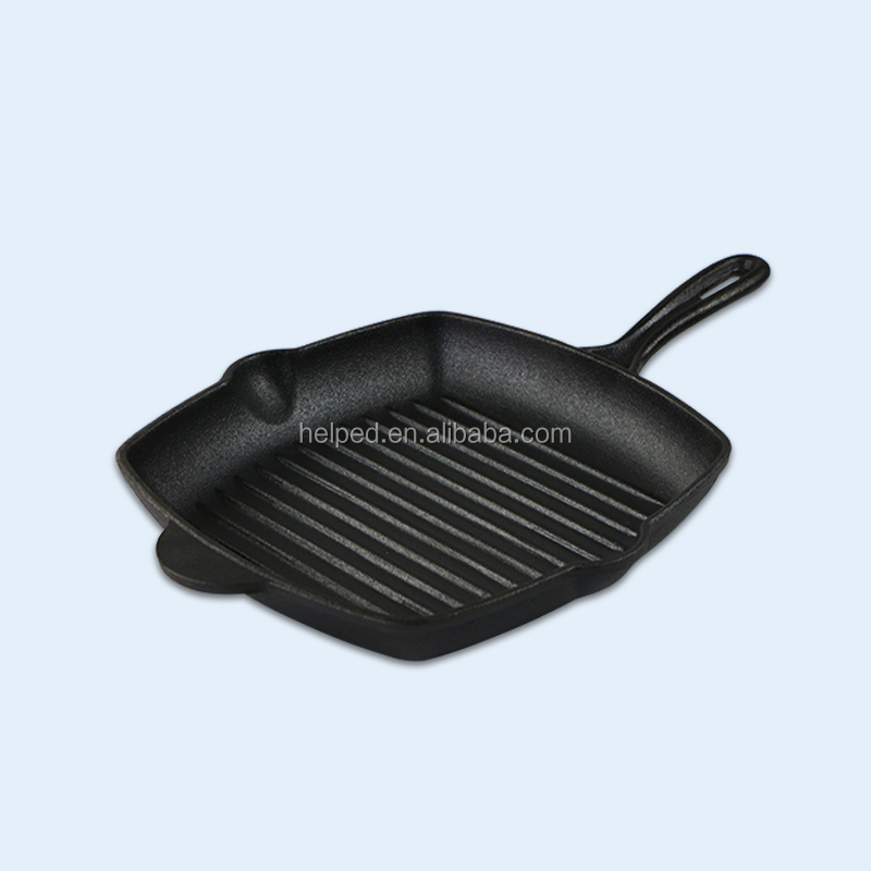 High reputation Cooking House - New unique non-stick coating beef steak frying pan with high quality – Quleno