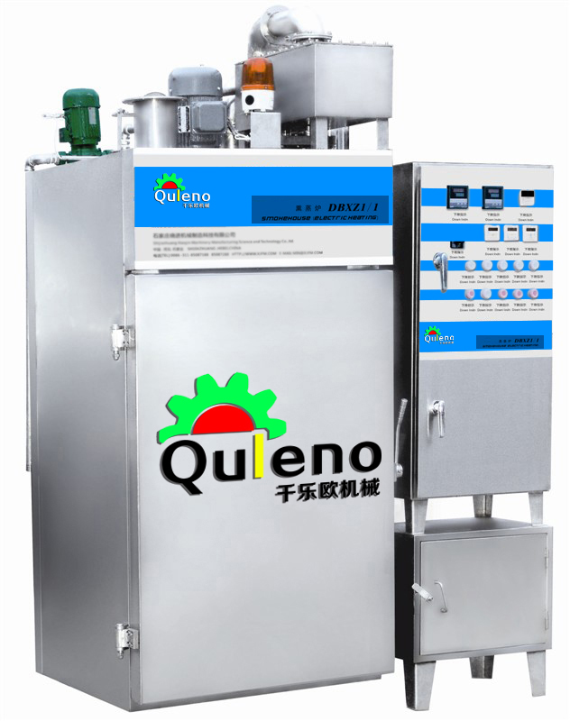 China Gold Supplier for Production Of Sausage Meat - electric chicken smokehouse machine/salmon fish smokehouse oven – Quleno