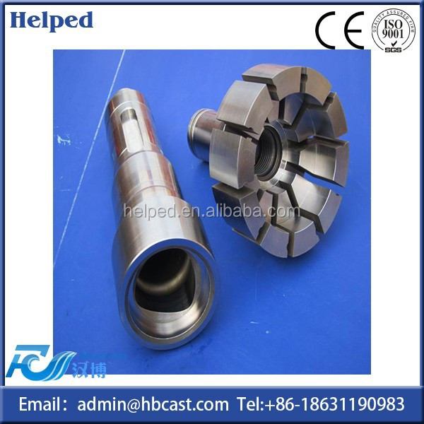 Meat Pump Shaft and Rotor for Sausage Vacuum Filler with HANDTMANN Brand