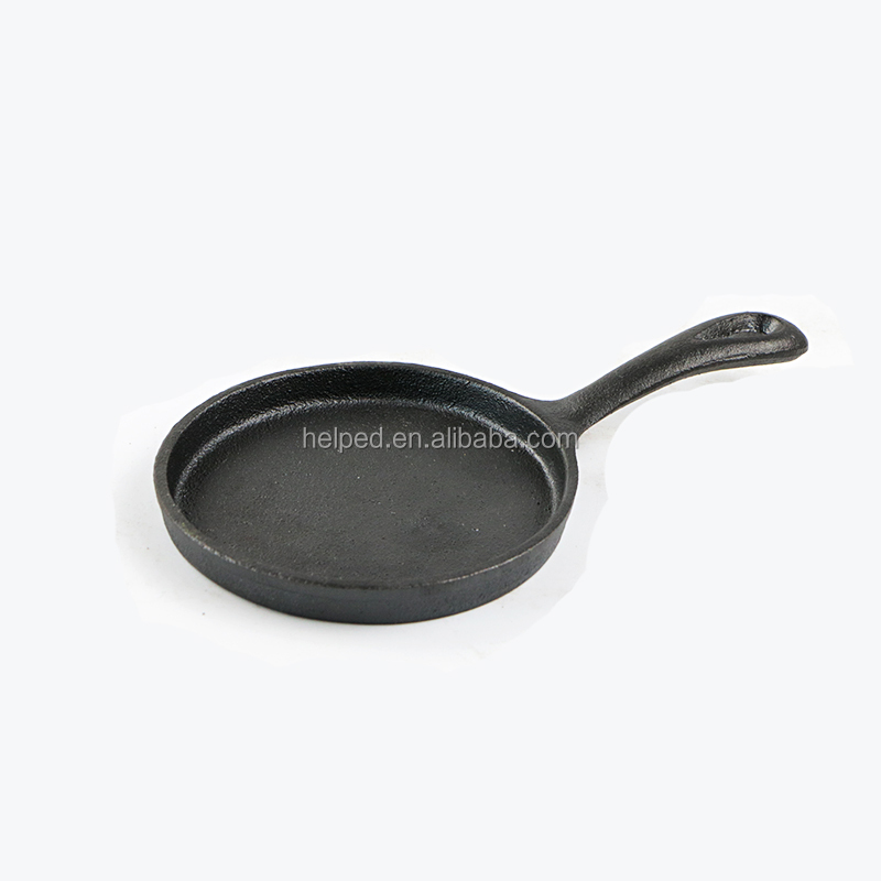 Original Factory Sausage Production Uk - mini cast iron frying pan/skillet – Quleno