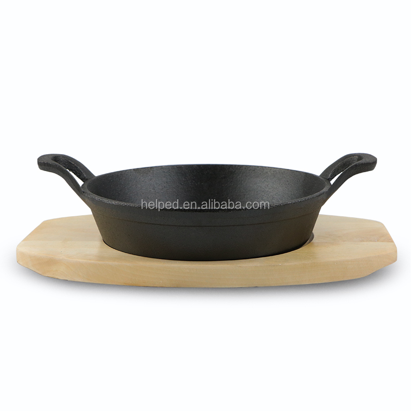 Super Lowest Price Vacuum Tumbler - Cast iron baking plate, cast iron baking pan, cast iron steak plates for two ears – Quleno