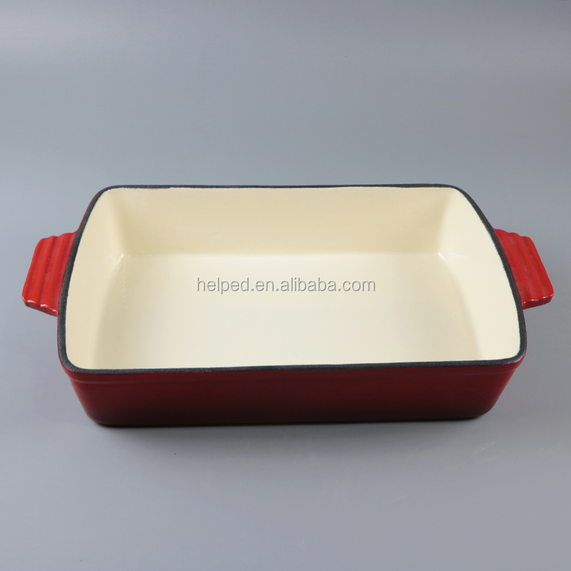 Hot New Products Crock Pot Enameled Cast Iron - Cast iron enamel dish – Quleno