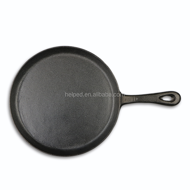 Cheap price 20cm Cast Iron Casserole Dish - 25cm Cast iron skillet cast iron cookware with best price – Quleno