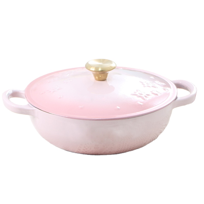 Hot-selling Crock Pot Cast Iron Dutch Oven - Heating Pot Cookware Set Luxury Mirror Metal Factory Customized Direct Sales Suit Kitchen Cooker Rose Gold Stainless Steel Amber – Quleno