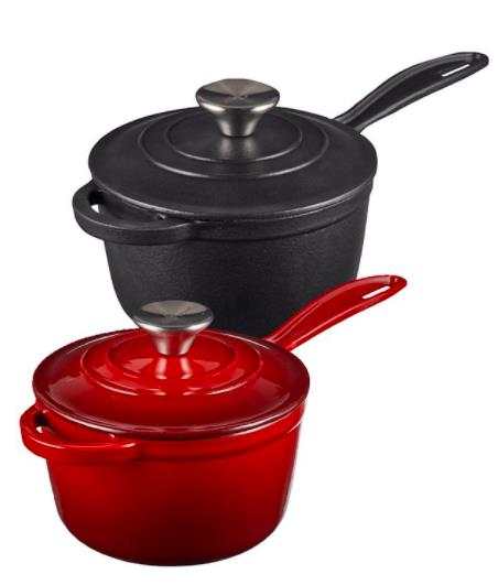 Best quality Smoke House - cast iron pot casserole set cast iron milk pot – Quleno