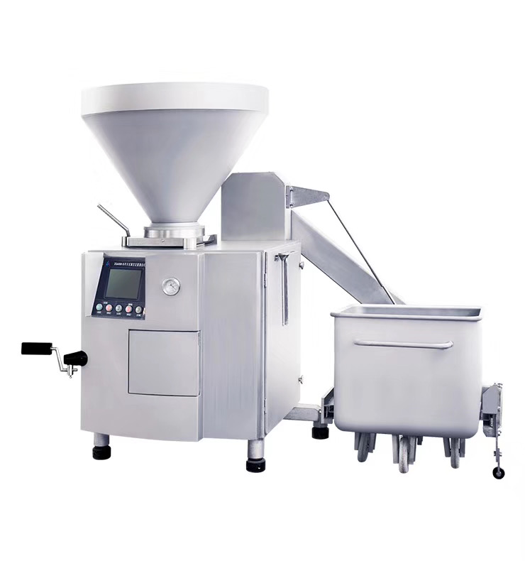 Factory Outlets Industrial Vacuum Mixer - auto sausage vacuum filler and speed twister with linker ZKG3500 GSNJ – Quleno