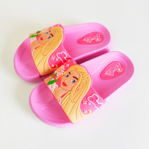 2022 Kids EVA Slipper Barbie Rubber Upper Shoes