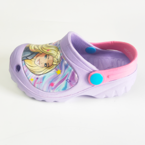2022 Kids Girl EVA Clogs Barbie Upper PVC Patch Shoes