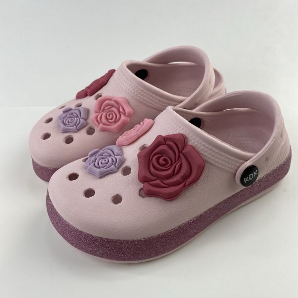 Wholesale China Baby Shoes Companies Factory -  children clogs QL-981-3  smart  cartoon  – Qundeli