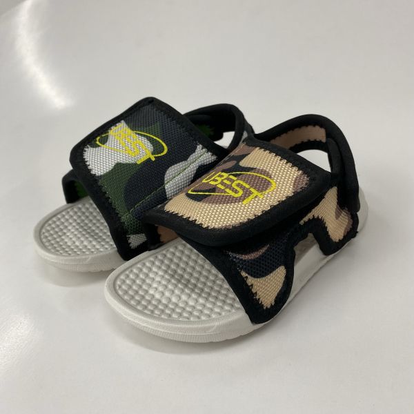 Wholesale China Glitter Sandals Kids Manufacturers Suppliers - kids sandal QL-1813 velcro  – Qundeli