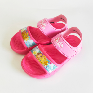 2022 Kids EVA Sandals Barbie PVC Patch Upper Shoes