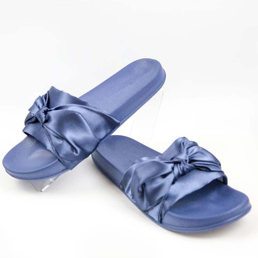 China Best Slippers Woman Company Factories - beatuiful lady slipper QL-1619-3 flower  – Qundeli