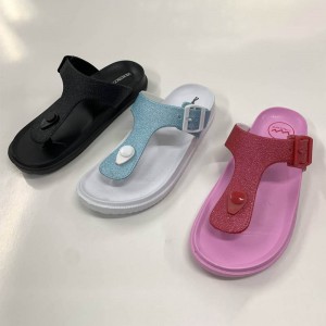 China Best Beach Slippers For Women Company Factories - lady birken flip flop QL-1366W new arrival  – Qundeli