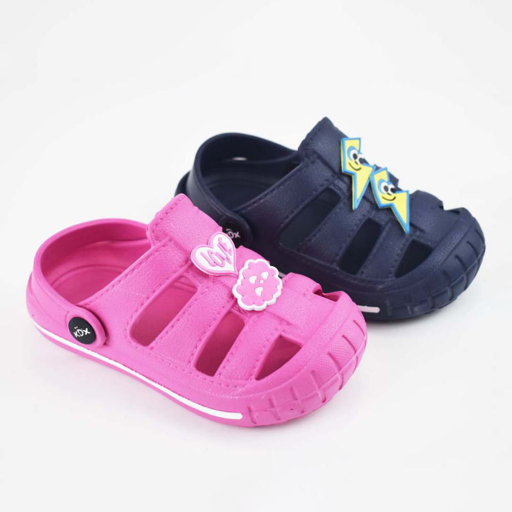 Famous Discount Kids Indoor Slippers Company Factories - kid sandal QL-1811 kawai  – Qundeli