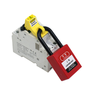 Small Safety Pin Out Loto Breaker Lockout Devices Tagout for Most Miniature Circuit Breakers