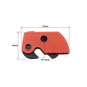 Tie-Bar បិទបើក Grip Circuit Breaker Lockout សម្រាប់ចាក់សោរ Multi-Pole Breakers