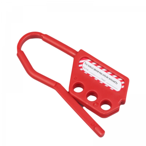 3-Holes Nylon Safety Hasp Lockout Qvand M-D12 For Safety Padlock Locking