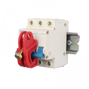 Miniature Circuit Breaker Safety Switch Lock Qvand M-K08 Mcb Safety Lockout