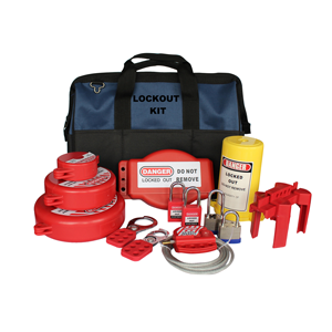 High Performance Portable Lockout Tagout Bag Waterproof Electrical Lock-out Tagout Devices Kits Tool Bag