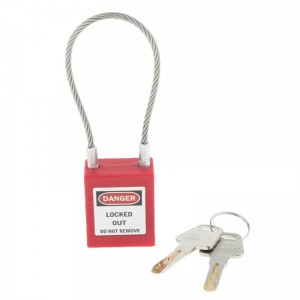 90mm Cable Shackle Padlock Qvand M-Gl90 Keyed Eseese