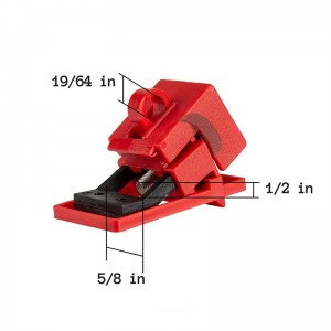 Electrical 480/600 Volt Clamp On Circuit Breaker For Single Pole Mccb Tagout Lockout