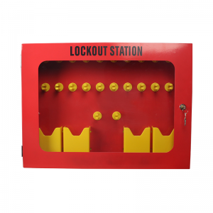 Industrijske izdržljive sigurnosne brave Upravljanje zaključavanjem katanca Loto Station Box