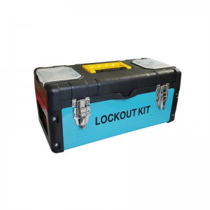 Lockout Kit boks Kit Loto Kombinasjon For Overhaling Av Utstyr Lockout-Tagout