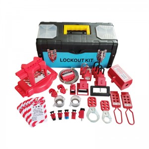 Lockout Kit box Kit Loto Combination For Overhaul Of Equipment Lockout-Tagout