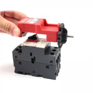 Motor Protection Electrical Switch Safety Lockout With Self-Locking Handle For Gv2me Circuit Breaker