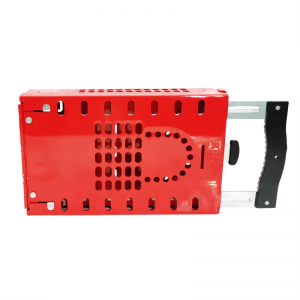 Red Portable Safety Padlock Metal Steel Loto Lockout Tagout Box Station