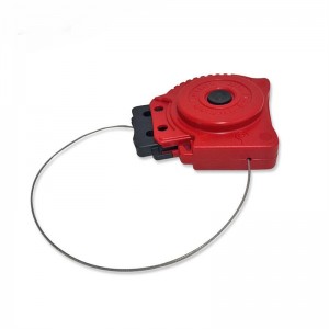 Retractable Cable Lockout Device QVAND M-L12 Steel Wire Cable Lock