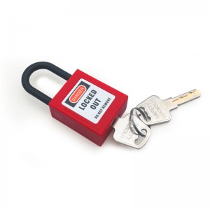 Loto 안전 나일론 자물쇠 QVAND M-N25 열쇠가 있는 다른 자물쇠