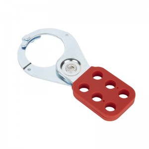 Safety Steel Hasp Group Lockout QVAND M-D03 For 6 Padlocks Hasp Hook