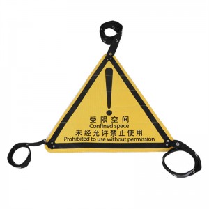Warning Manhole Lockout Qvand M-Q25 For Accident Prevention Device