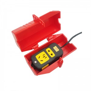Waterproof Power Plug Lockout Box QVAND For Electrical Cord Plug