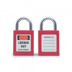 QVAND M-G25 Red Loto Safety Locked out Padlock  Keyed Different Tagout padlocks