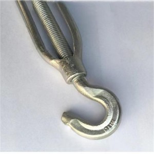 Galvanized split flange tensioner bolt