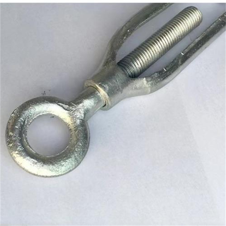 Factory source Threaded Lifting Eye Bolt - Galvanized split flange tensioner bolt – Qiongyue
