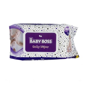 Colorful design baby wipes manufacturer 80pcs packing for baby use