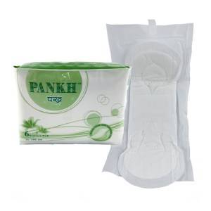 Night and day use soft cotton all size sanitary napkin