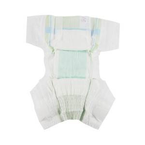 ECO BOOM Wholesale Bamboo biodegradable Disposable cute Infant Baby Diapers for sensitive skin