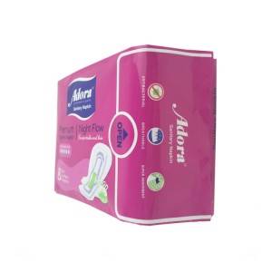 Feminine hygiene products night use free samples anion sanitary napkin