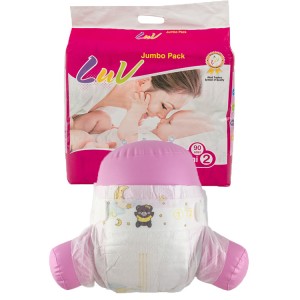 Cheap Good Quality Disposable Baby Diapers Baby Nappy from China Baby Diaper Raw Material